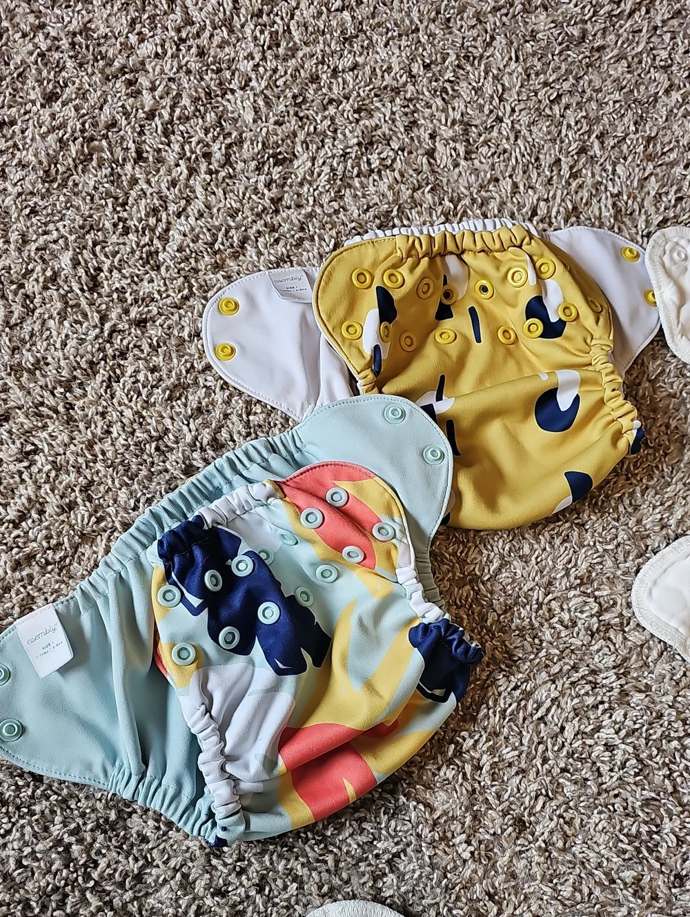 Esembly Cloth Diapers Size 1 9 Inners 2 Outers